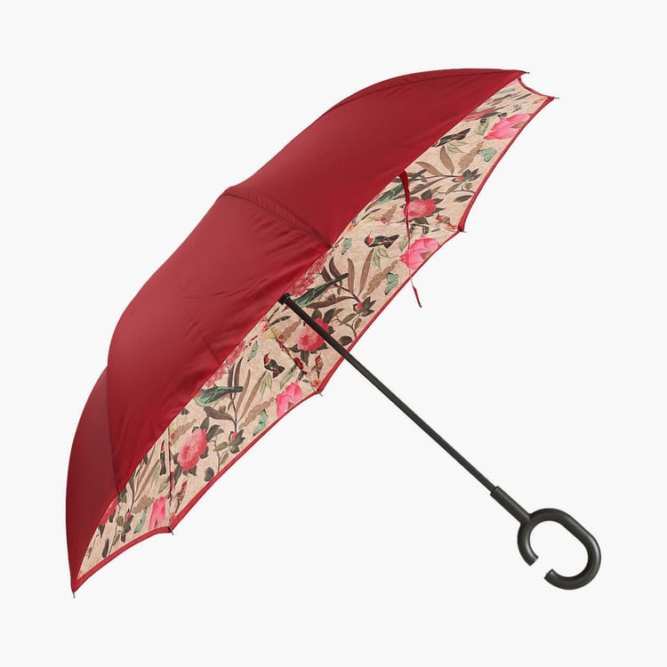 INDIA CIRCUS Bird Land Printed Reversible Umbrella