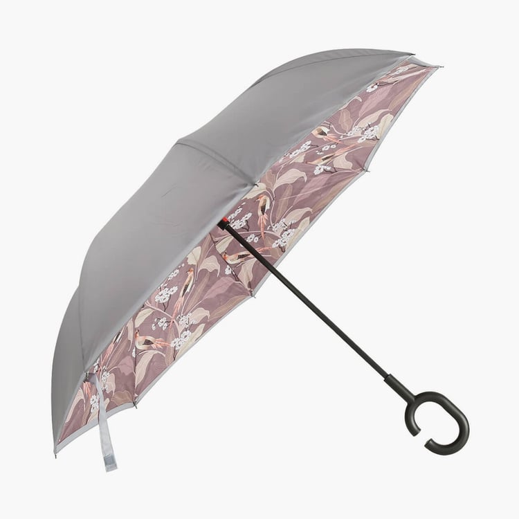 INDIA CIRCUS Bird Land Paradise Printed Reversible Umbrella