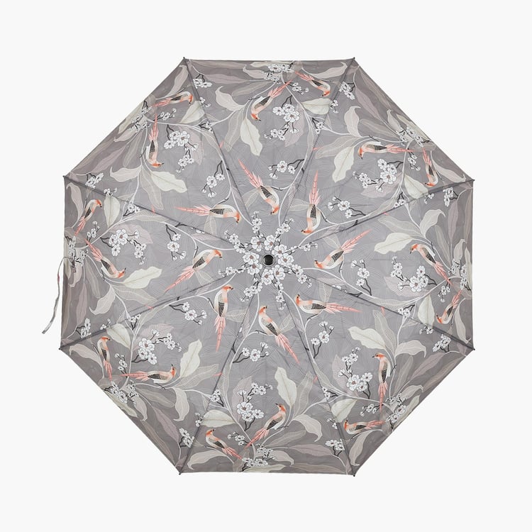 INDIA CIRCUS Bird Land Paradise Printed 3-Fold Umbrella