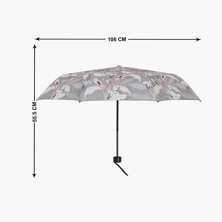 INDIA CIRCUS Bird Land Paradise Printed 3-Fold Umbrella