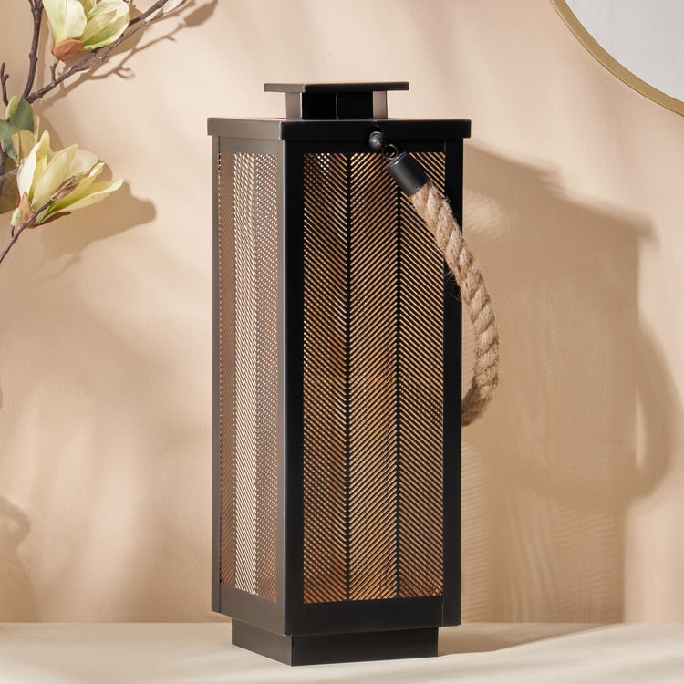 Aerin Iron Cut-Out Hanging Lantern