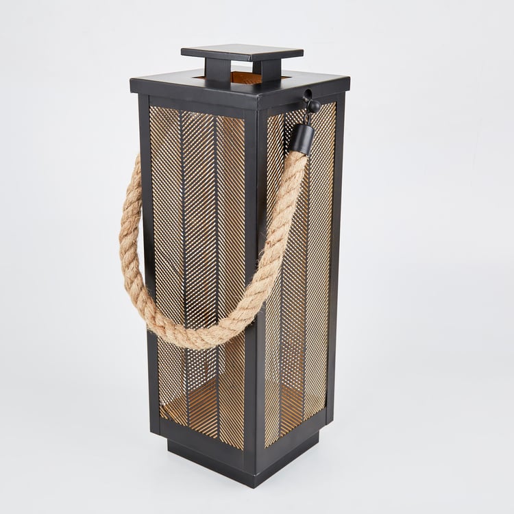 Aerin Iron Cut-Out Hanging Lantern