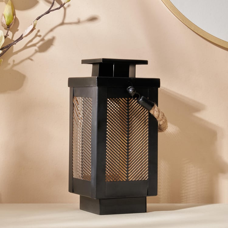 Aerin Iron Cut-Out Hanging Lantern