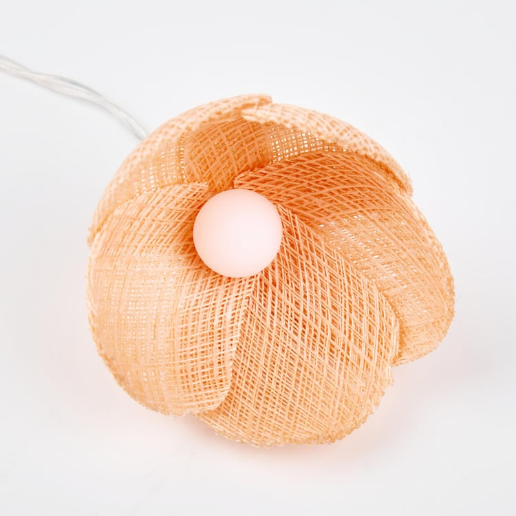 Serena Slice Thread Flower String Lights - 10 Bulbs