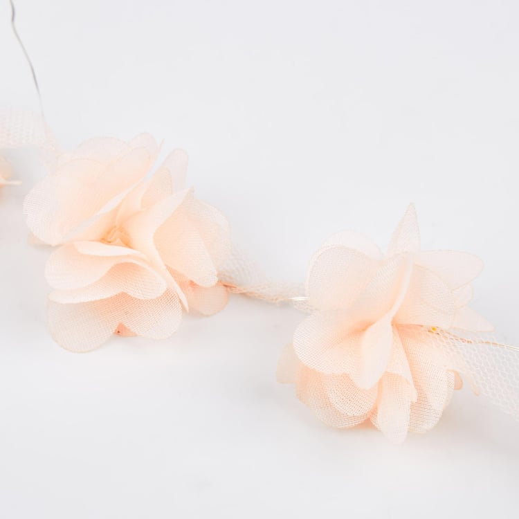 Serena Fabric Flower String Lights - 18 Bulbs