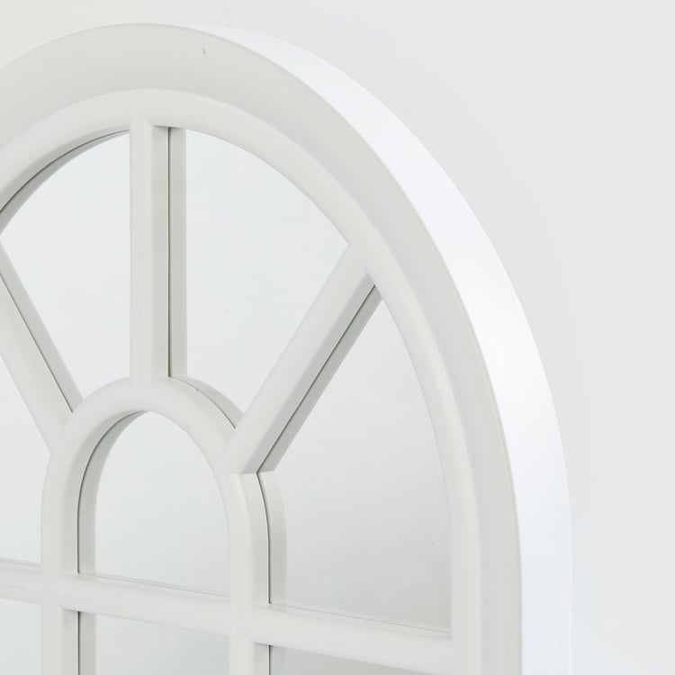 Reflection Geophy Polypropylene Window Decorative Wall Mirror - 38x56cm