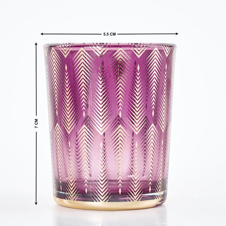 Maya Set of 3 Glass T-Light Holders