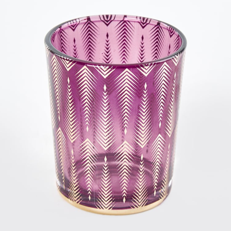 Maya Set of 3 Glass T-Light Holders