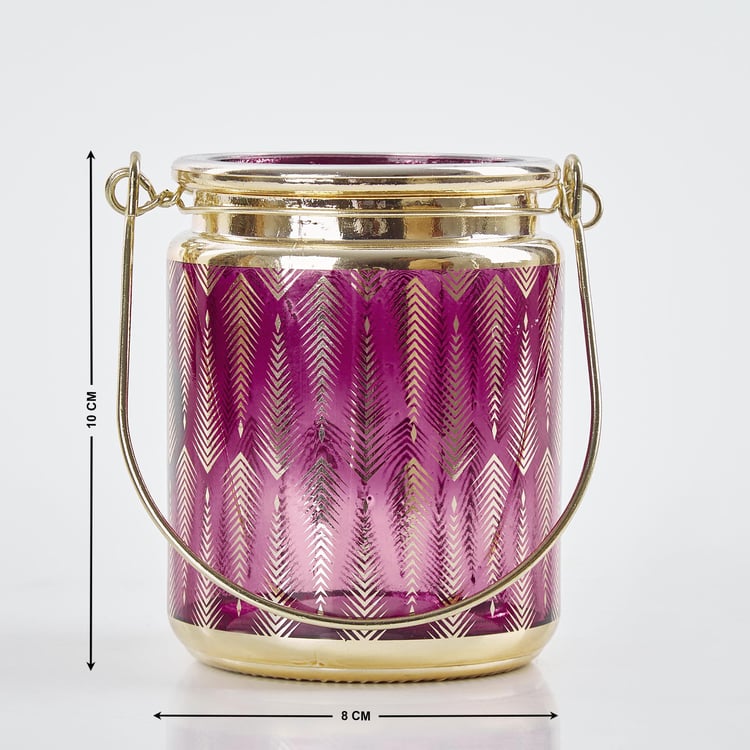 Maya Heidi Glass Hanging Lantern