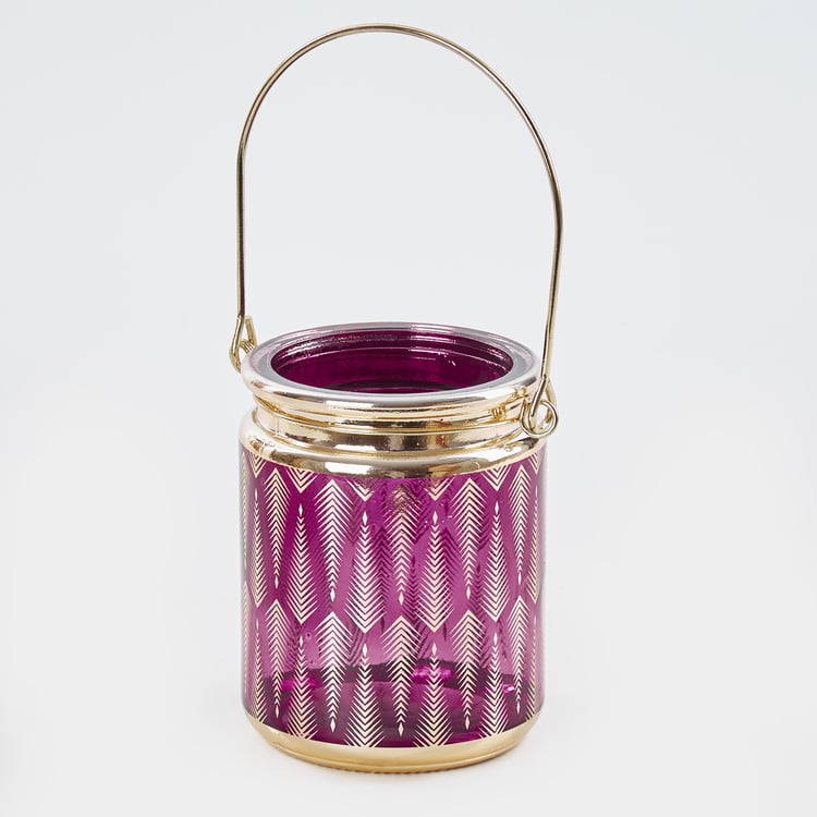 Maya Heidi Glass Hanging Lantern