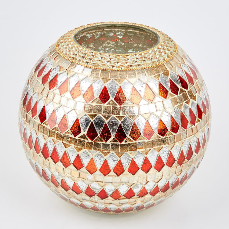 Corsica Mabel Glass Mosaic Vase
