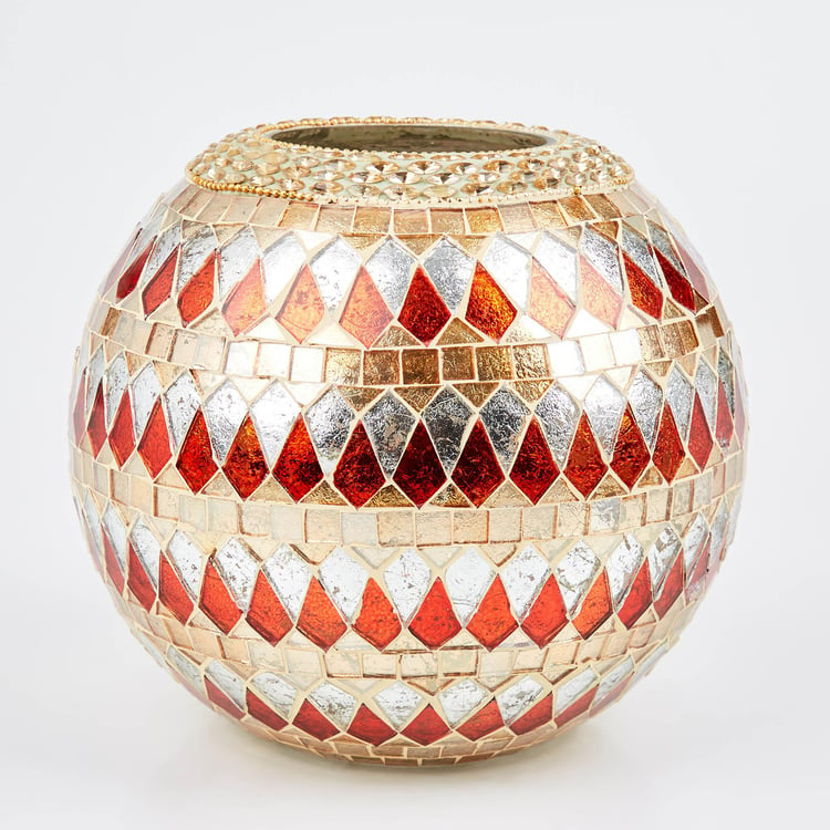 Corsica Mabel Glass Mosaic Vase