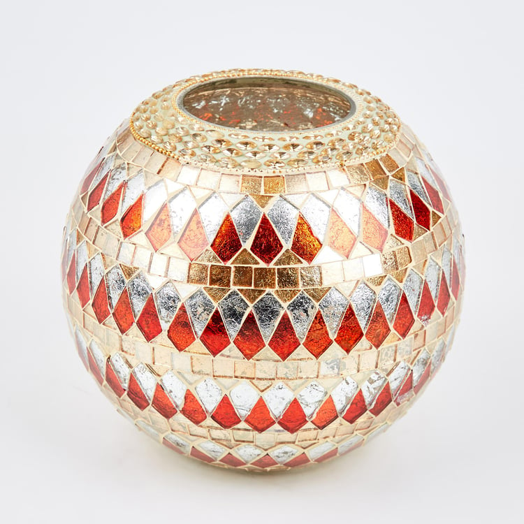 Corsica Mabel Glass Mosaic Vase