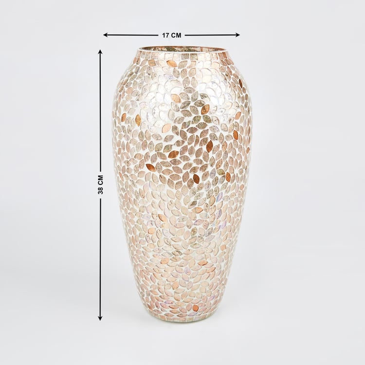 Mabel Arlen Glass Mosaic Vase