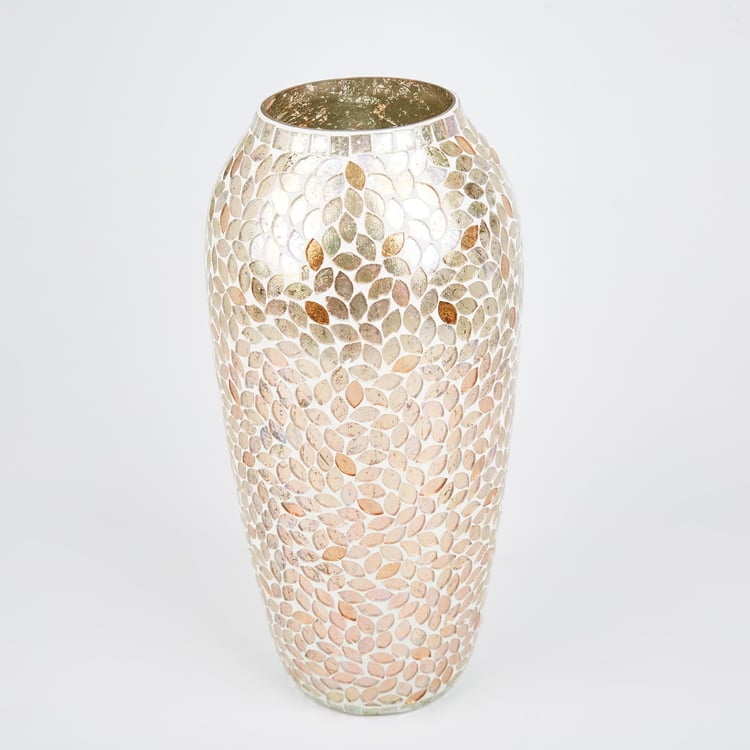 Mabel Arlen Glass Mosaic Vase