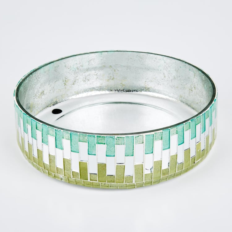 Mabel Glass Mosaic Decorative Bowl