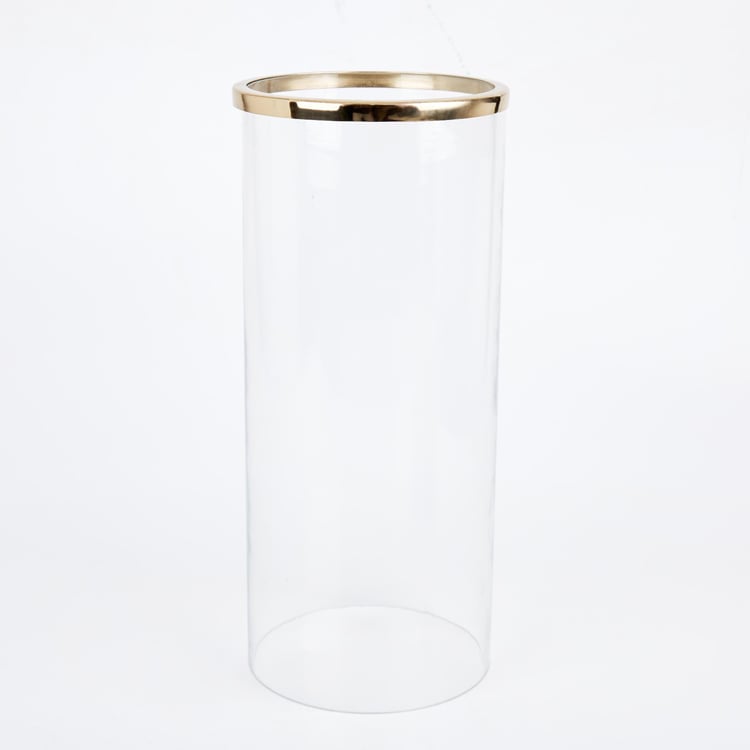 Mystique Forato Glass Cut-Out Detailed Vase