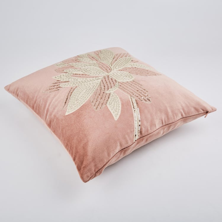 Extravagance Embellished Cushion Cover - 40x40cm