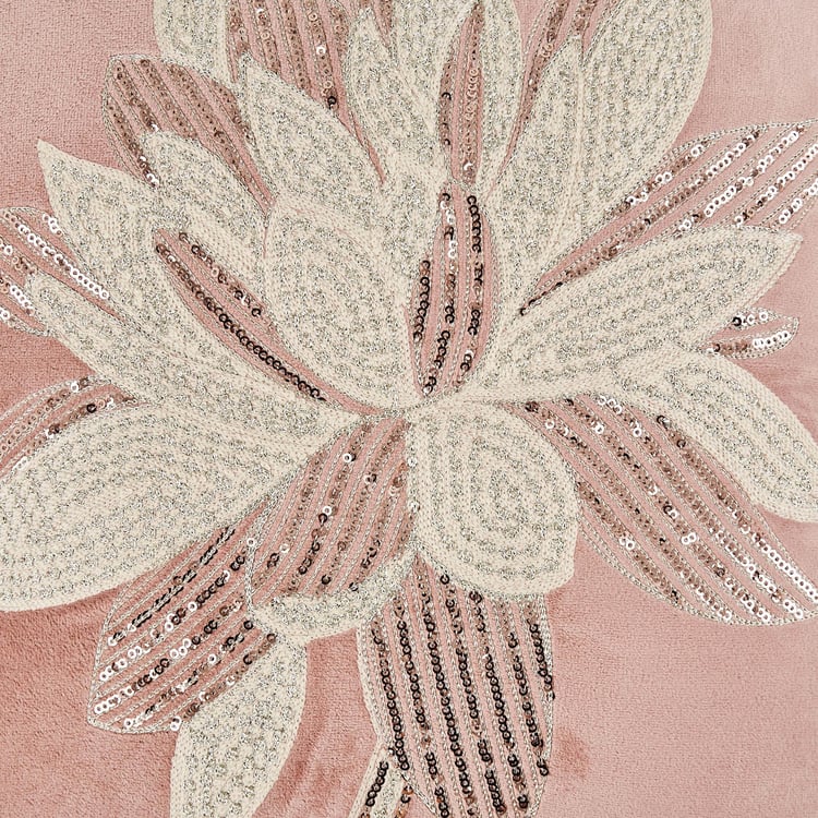 Extravagance Embellished Cushion Cover - 40x40cm