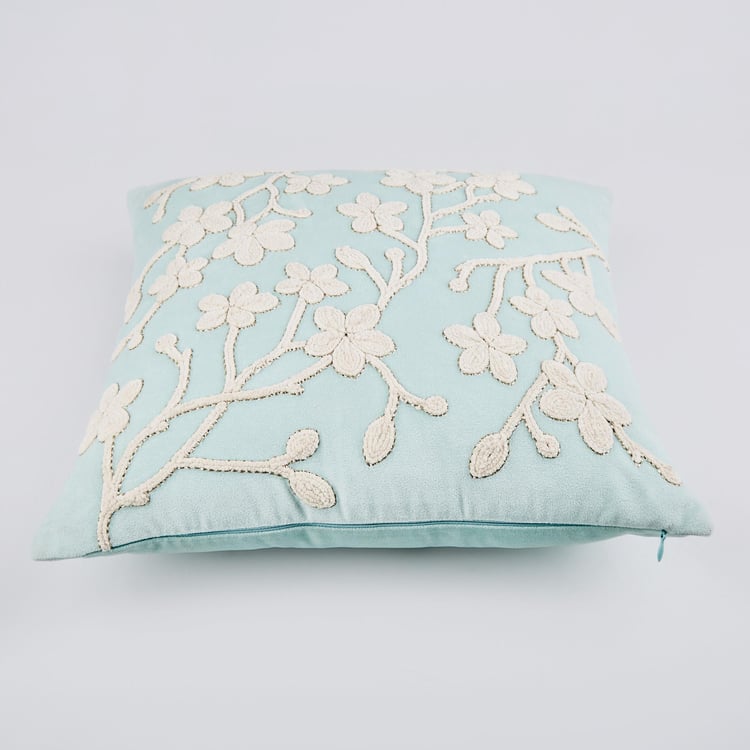 Extravagance Embroidered Cushion Cover - 40x40cm