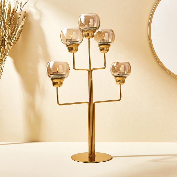 Selena Accord Glass Multi T-Light Holder