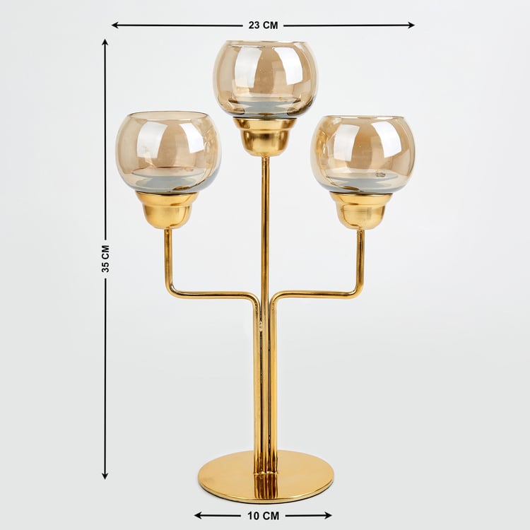 Selena Accord Glass Multi T-Light Holder