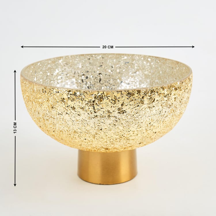 Festivora Glass Decorative Bowl