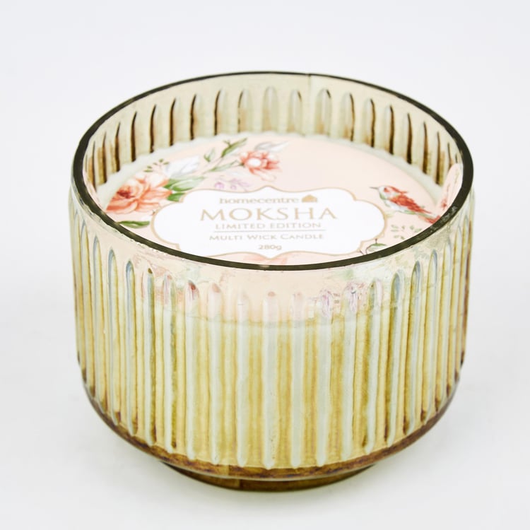 Moksha Berry Blush Scented 2-Wick Jar Candle