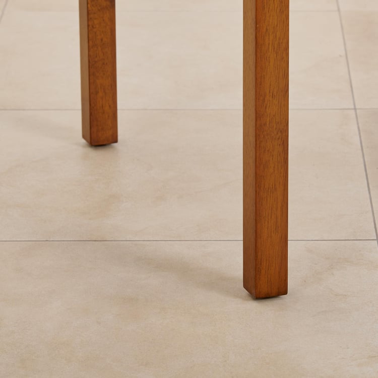 (Refurbished) Quadro 4-Seater Dining Table - Brown