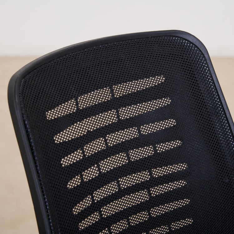 (Refurbished) Lewis Zuri Polypropylene Office Chair - Black