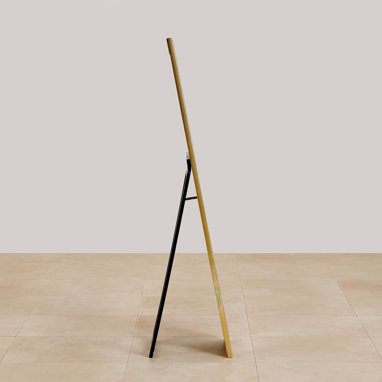 (Refurbished) Noir Novelty Standing Mirror - Black