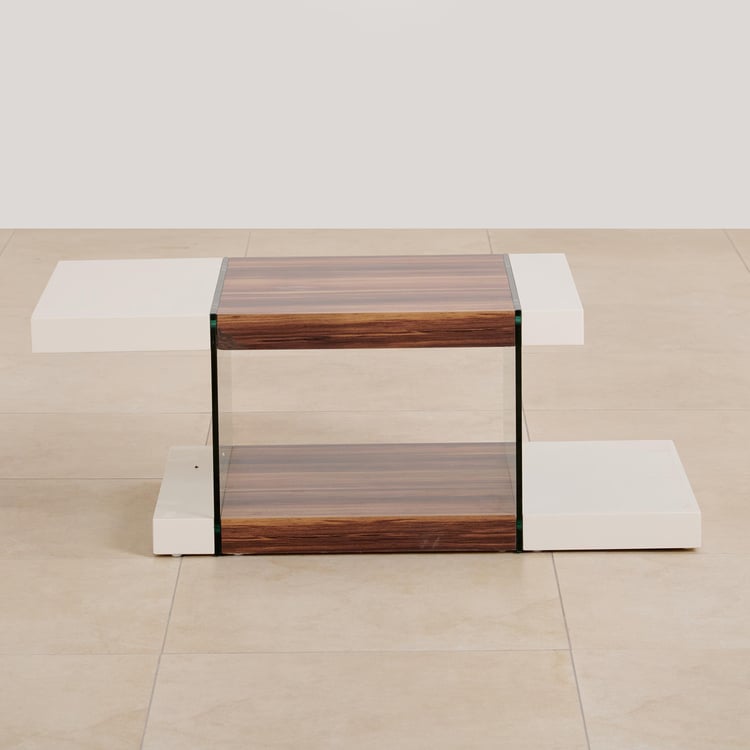 (Refurbished) Akron NXT Cameron Coffee Table - Cream