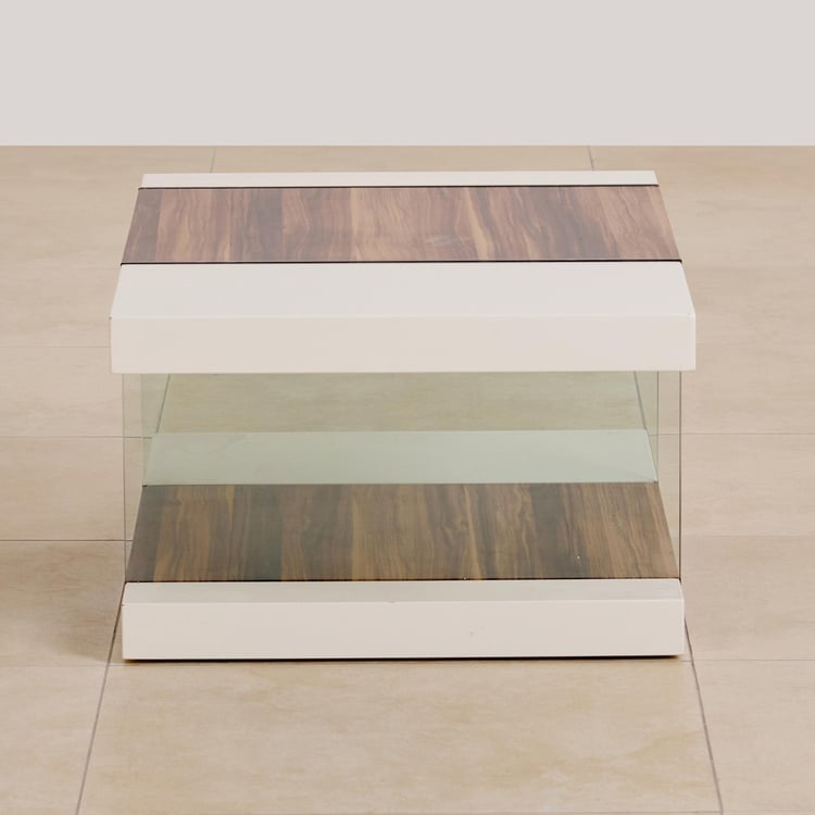 (Refurbished) Akron NXT Cameron Coffee Table - Cream