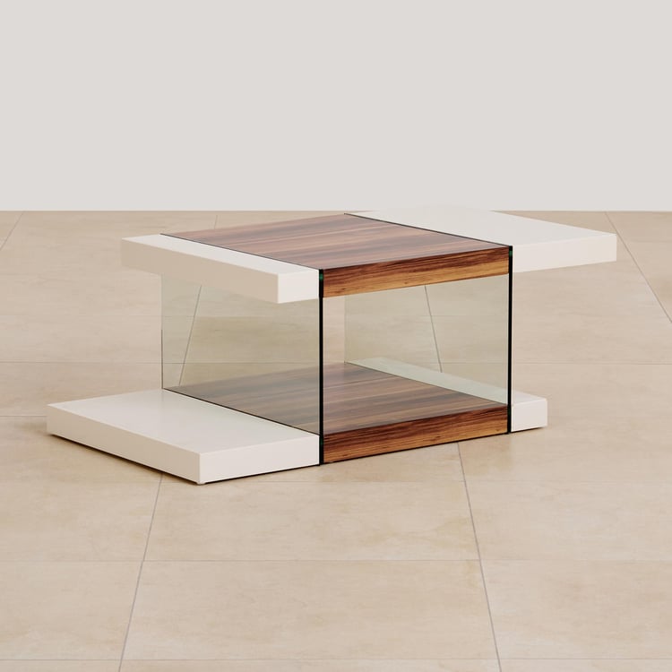 (Refurbished) Akron NXT Cameron Coffee Table - Cream