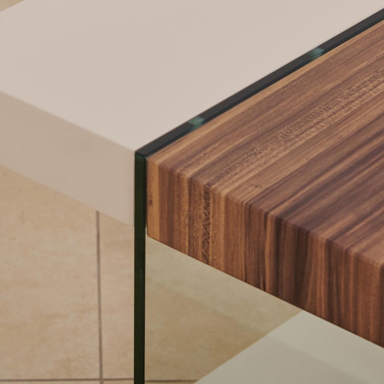 (Refurbished) Akron NXT Cameron End Table - Brown