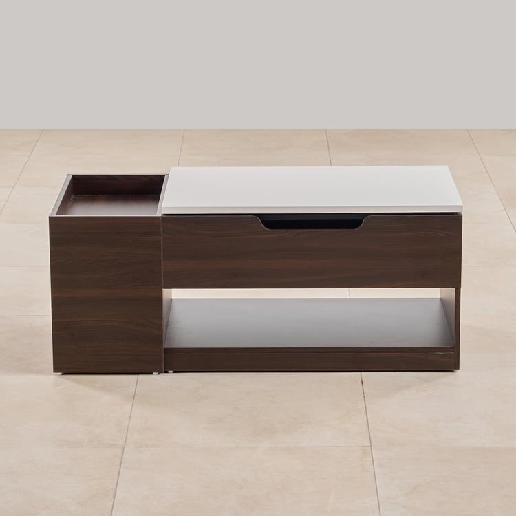 Signature Lift On Coffee Table - Brown