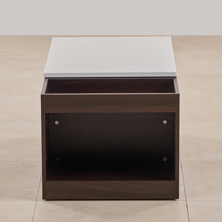 Signature Lift On Coffee Table - Brown