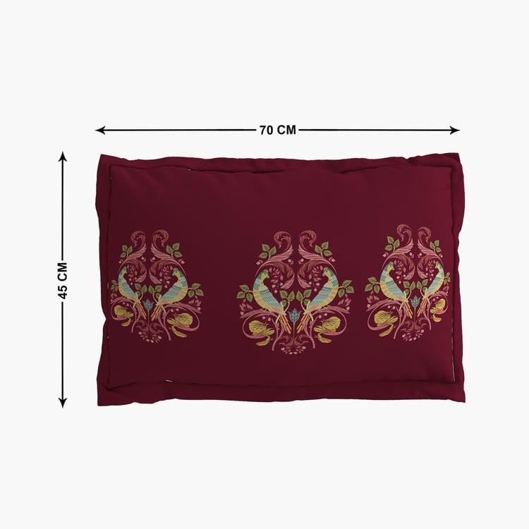 Feslix Ress Set of 2 Printed Pillow Covers - 70x45cm