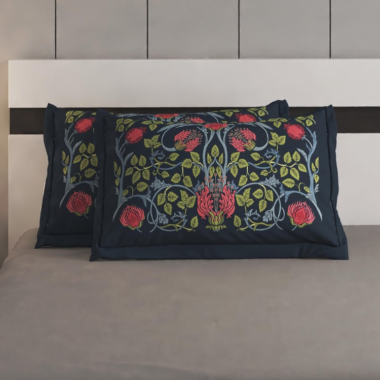 Feslix Oxalis Set of 2 Printed Pillow Covers - 70x45cm