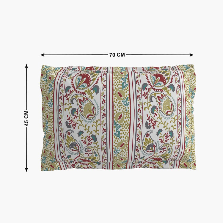 Amaya Ogaan Set of 2 Printed Pillow Covers - 70x45cm