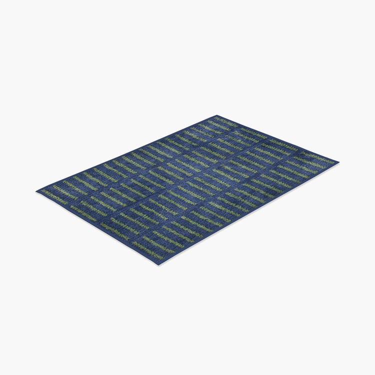 STELLAR HOME Ibiza Striped Anti-Slip Bath Mat - 80x50cm