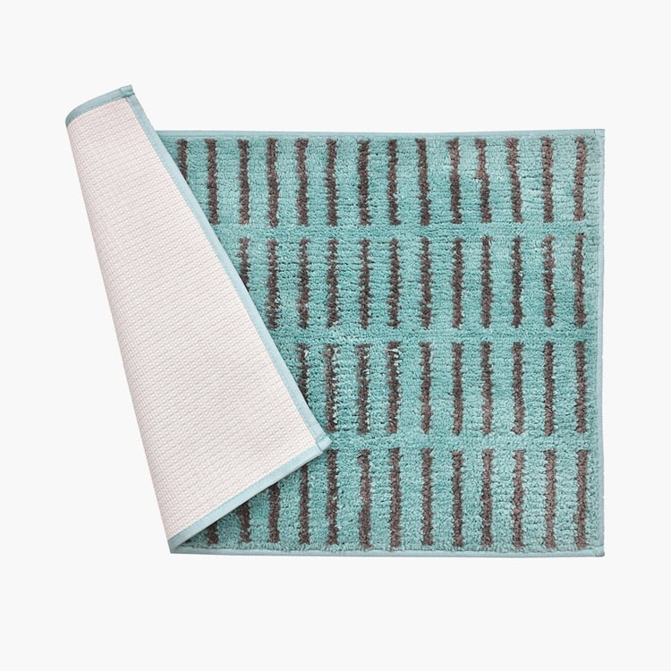 STELLAR HOME Ibiza Striped Anti-Slip Bathmat - 60x40cm