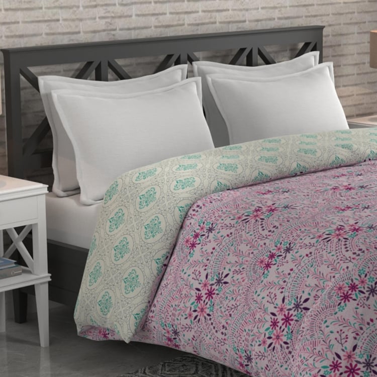 BICHAUNA Malhar Cotton Printed Double Comforter