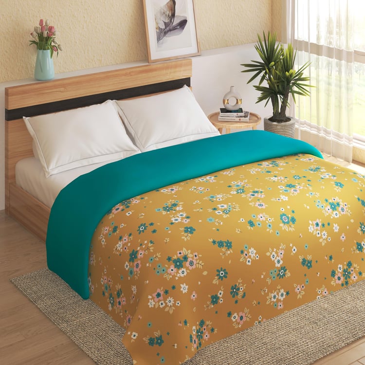 Ellipse Kris Cotton Printed Reversible Double Comforter