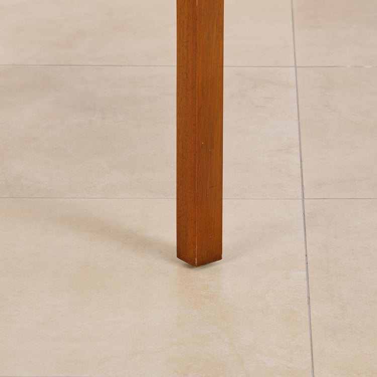 (Refurbished) Quadro 4-Seater Dining Table - Brown