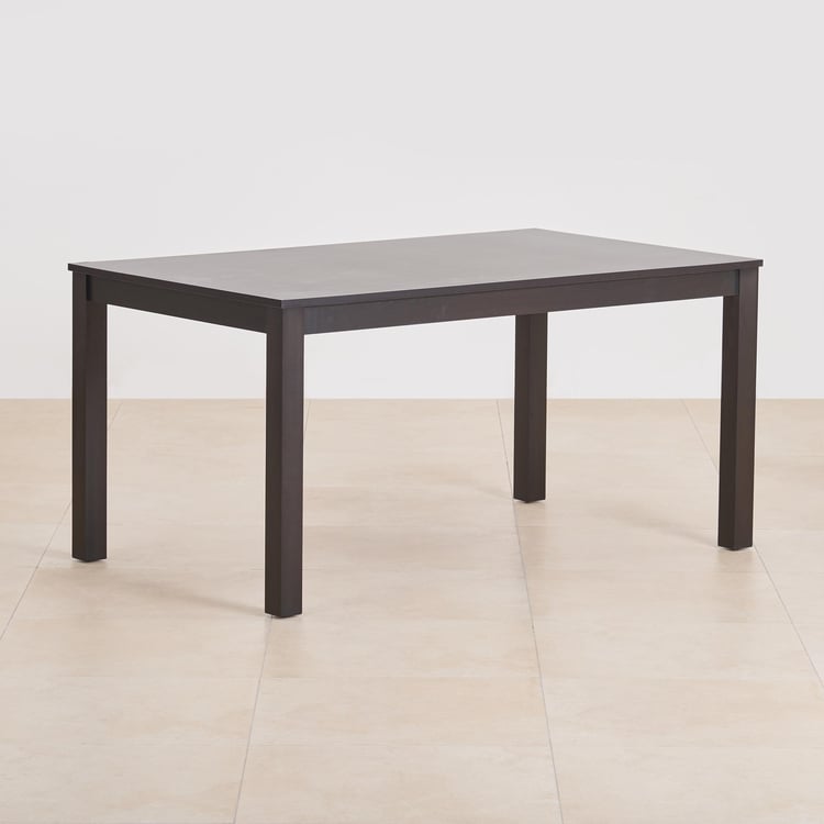 (Refurbished) Diana 4-Seater Dining Table - Brown