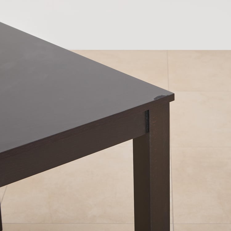 (Refurbished) Diana 4-Seater Dining Table - Brown