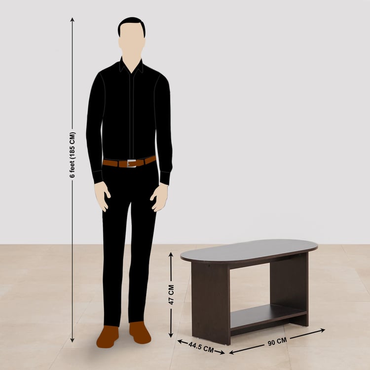 (Refurbished) Helios Arvis Coffee Table - Brown