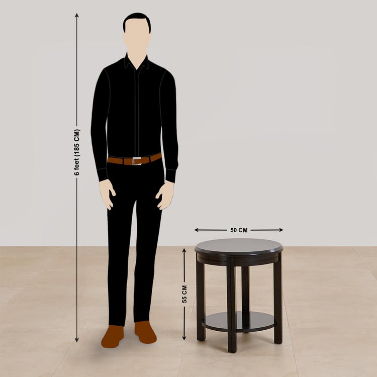 (Refurbished) Montoya End Table - Brown