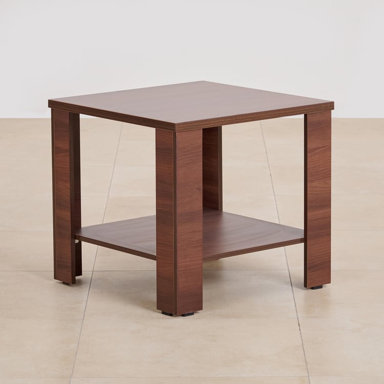 (Refurbished) Clary End Table - Brown